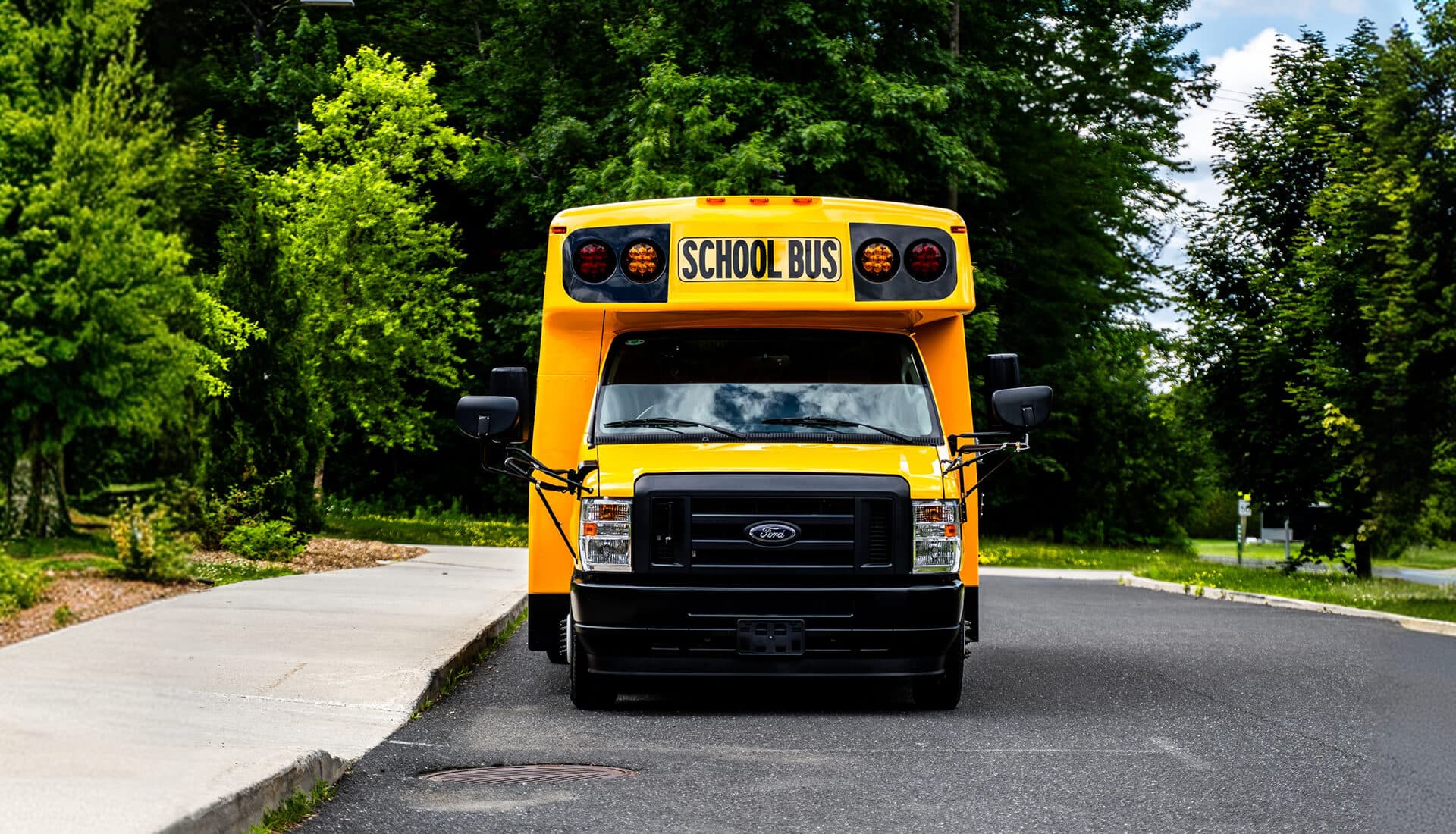 School Bus Front View