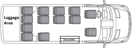 Floor Plan 14 Passenger
